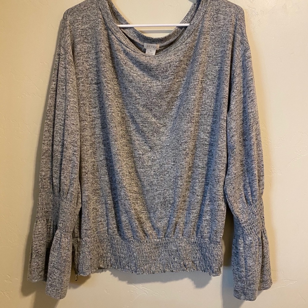 Hinge brand grey sweater